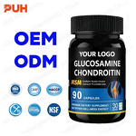 Glucosamine Chondroitin Capsules Manufacturer - 500mg with Calcium for Joint Support & Bone Density, 60 Count