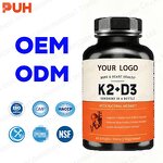 Vitamin D3 and K2 Capsules Manufacturer - 100000 IU Vegan Supplement for Bone & Heart Health