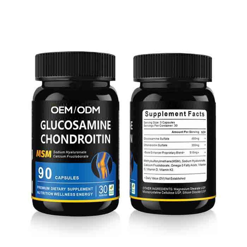 Halal Glucosamine Chondroitin MSM Tablets Manufacturer - Turmeric & Sulfate Formula