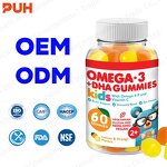 Vegan Omega-3 DHA Gummies Manufacturer - Organic Low-Sugar Antioxidant Supplement for Kids with Private Label