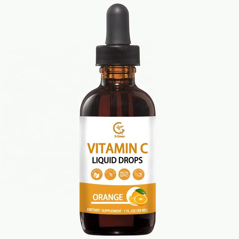 Liquid Vitamin C Supplement Manufacturer - 50mg/60ml Antioxidant for Immune & Skin Support