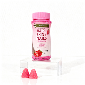 Biotin Gummies Manufacturer - Sugar-Free, Low Calorie for Hair, Skin & Nails Growth for Women