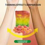 Private Label Tanning Gummies Manufacturer - Astaxanthin Beta-Carotene for Skin Tone