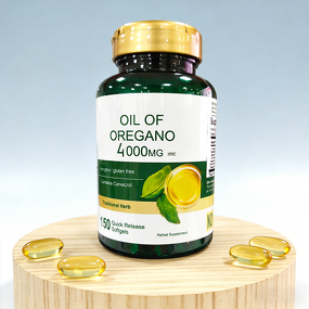 Oregano Oil Softgels Manufacturer - Organic Wild Oregano with Black Seed Oil for Digestive Health