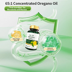 Oregano Oil Softgels Manufacturer - 4000mg with Black Seed Oil Herbal Supplement