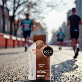 Chocolate Energy Gels Manufacturer - Custom Flavors & Packaging for Adult Healthcare Supplements