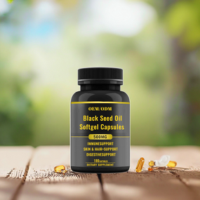 Black Cumin Seed Softgel Manufacturer - 500mg/1000mg Immune Support, Flaxseed Oil, 24-Month Shelf Life