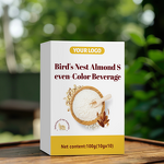 Bird's Nest Almond Supplement Drink - Custom Seven White Formula Oral Liquid