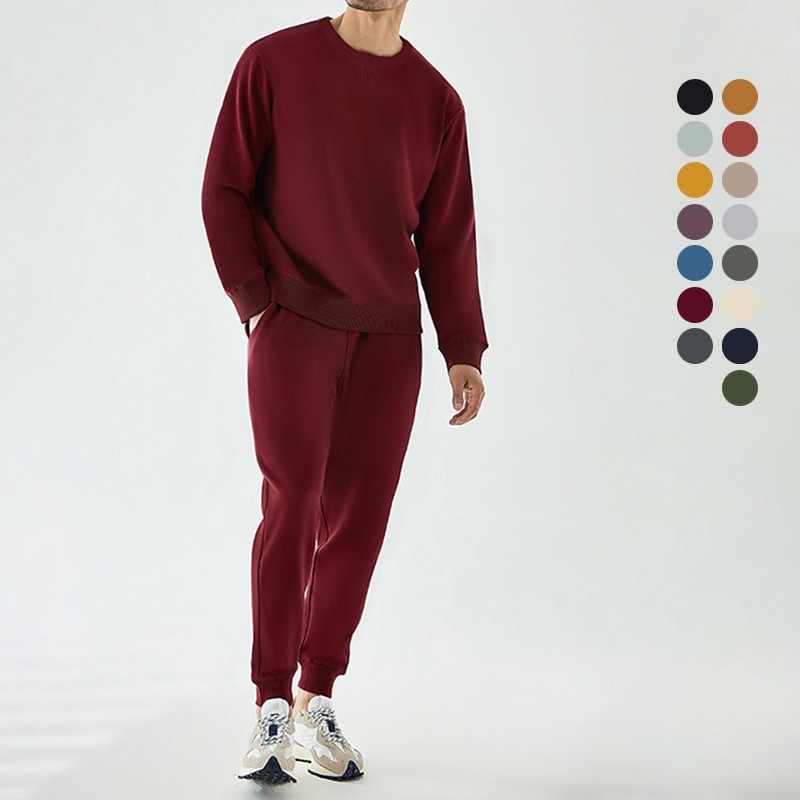 Streetwear Tracksuits Factory - High Quality French Terry Unisex Custom Logo Jogging Suit