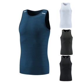 Gym T Shirts Supplier - Custom Logo Men's Sleeveless Bodybuilding Tank Tops Sports Apparel