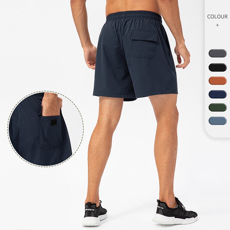 Running Shorts Supplier - Wholesale Men's Basic Sports Shorts Mesh Lining Swimming Beach Shorts