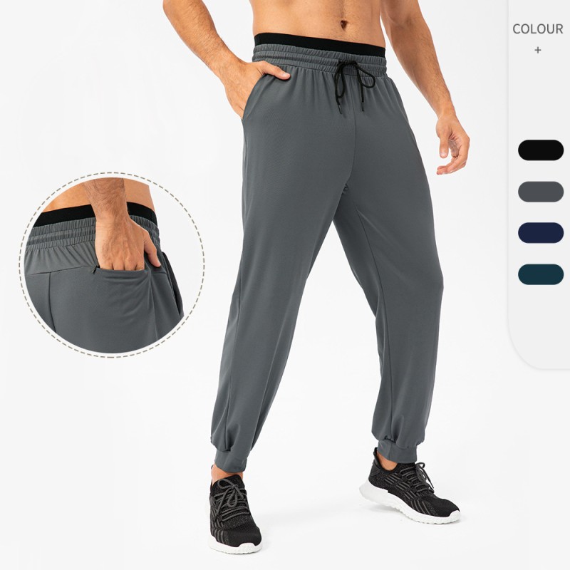 Running Pants Supplier - Men's Quick Dry Light Weight Summer Sweatpants Trackpants Custom