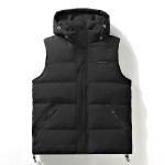 Puffer Jacket Supplier - Wholesales Unisex Winter Sleeveless Puffer Uniform Vest Custom