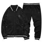 慢跑套装生产厂家-代发货男士两件套休闲运动服运动服潮人