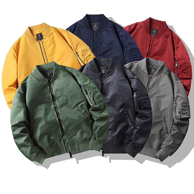 Varsity Jackets Manufacturer - Wholesale Unisex Colorful Pilot Flight Varsity Team Uniform