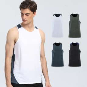 Gym Tank Tops Factory - Men's Summer Body Building Breathable Dry-fit Polyester Sleeveless