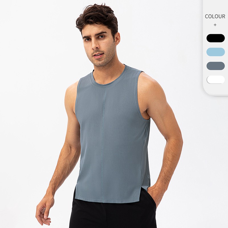 Tank Tops Manufacturer - Men's Workout Basketball Gym Quick Dry Stretch Sports Vest Custom