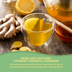 Turmeric Ginger Cinnamon Tea Manufacturer - Eco-Friendly Tea Bags for Digestion & Wellness Support
