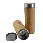 Personalized Bamboo Stainless Steel Tumbler Manufacturer - Custom Engraved Travel Mug
