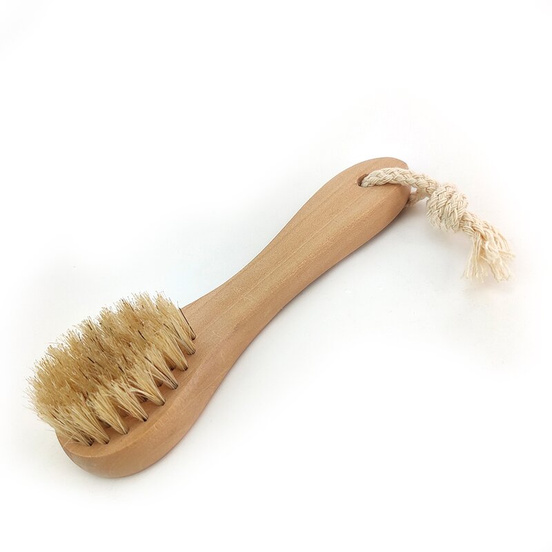 Wooden Face Cleansing Brush Manufacturer - Natural Bristles for Facial Exfoliation & Dry Brushing