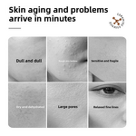 Anti-Wrinkle Face Essence Capsule Serum - Hydrating Smoothing & Whitening Treatment