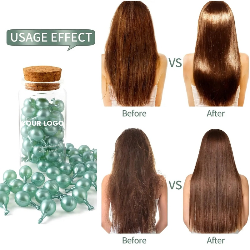 Hair Repair Essential Oil Capsule Manufacturer - Volumizing & Thickening Formula