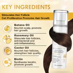 Hair Growth Spray Manufacturer - Custom Logo with Biotin, Batana & Rosemary Oil for Men & Women