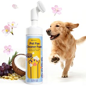 Pet Paw Cleaner Manufacturer - No-Rinse Foaming Washer for Dogs & Cats with Custom Logo