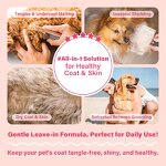 Dog Detangler Spray Manufacturer - Private Label Dematting & Leave-in Conditioner with Coconut Oil