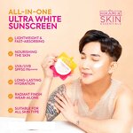 Hikari Ultra Fresh White Sunscreen SPF50 PA++++ 50g Best Seller Sunscreen