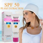 Kojic Acid Sunscreen Manufacturer - UVA UVB Protection, Non-Sticky & Lightening