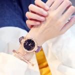 女士手表生产厂家 - 星空表盘镶钻石英表