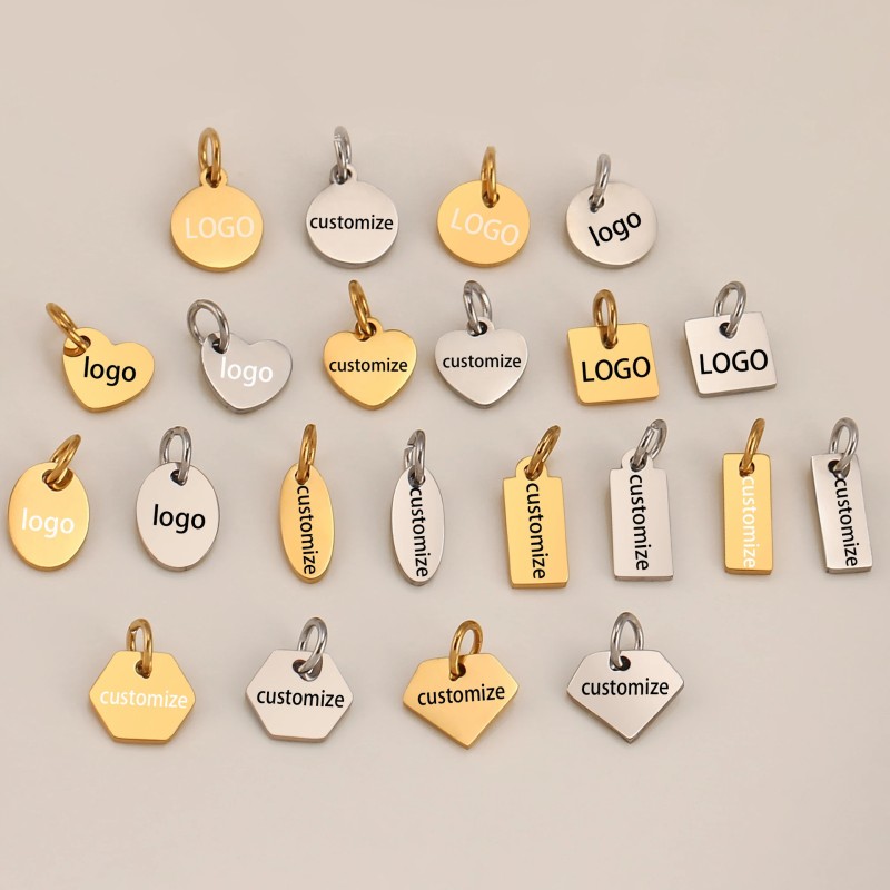 Name Pendant Factory - Custom Geometric Stainless Steel Pendant