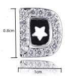 Letter Grillz Factory - Gold Silver Copper 26 Diamond Teeth Grillz