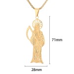 Skull Pendant Factory - Personalized Death God Stainless Steel Pendant
