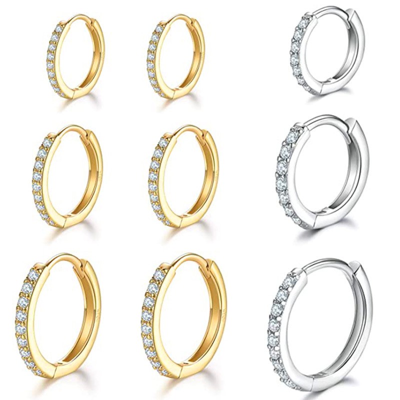 Nose Hoop Supplier - Steel Clip on 925 Silver Earrings