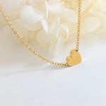 Heart Necklace Manufacturer - Stainless Steel Gold Plating Pendant Necklace