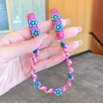 BB夹发 wrap 生产厂家 - 编织风格发夹女孩配件