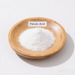 Ferulic Acid White Powder - CAS 1135-24-6 Wild Rice Bran Extract 99.9% Cosmetic Grade