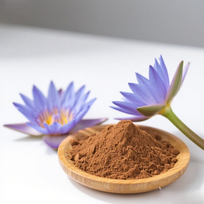 Blue Lotus Extract Powder Manufacturer - Food Grade Herbal Extract 10:1, 20:1 in Drums