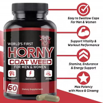 Natural Horny Goat Weed Capsules Manufacturer - Private Label OEM Sports Nutrition Supplement for Libido