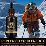 Organic Herbal Shilajit Extract Drops Manufacturer - Fast Energy Booster for Adults