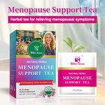 Menopause Wellness Tea for Women - Herbal Supplement for Hormonal Balance & Emotional Support