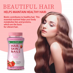 Biotin Supplement Gummies Manufacturer - Vegan Vitamin for Hair Skin & Nails for Adults
