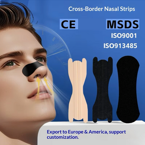 Anti-Snoring Nose Patch Manufacturer - Ventilation Design for Adults & Children, CE Certified