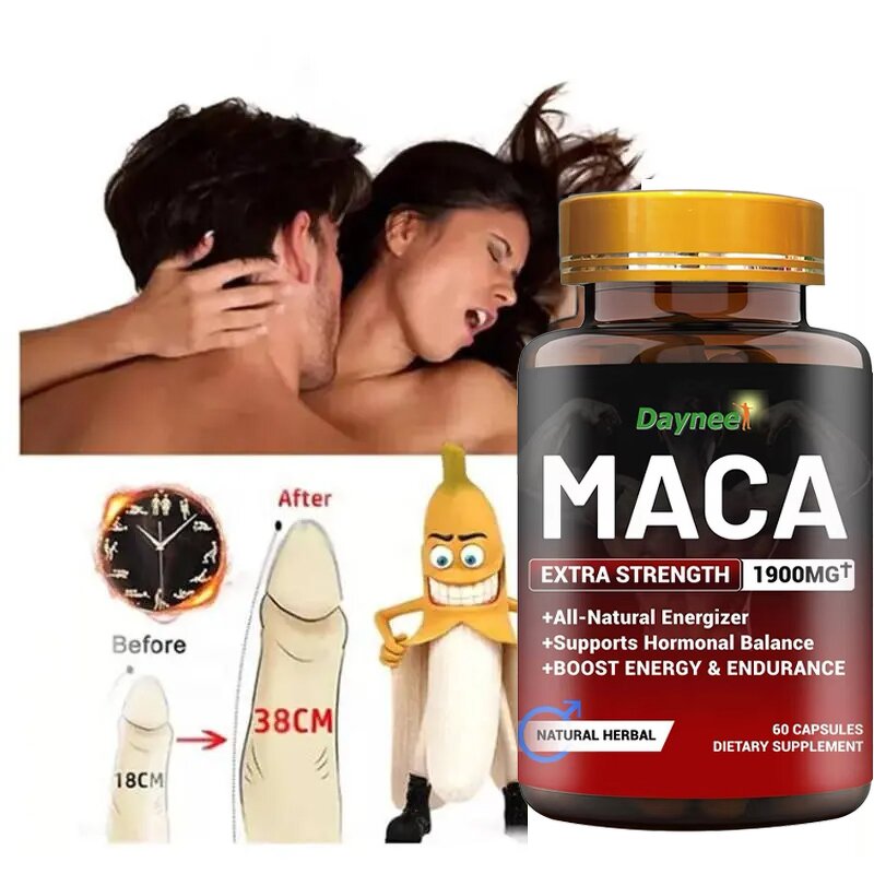 Maca Root Extract Manufacturer - Custom Herbal Supplement Capsules for Men
