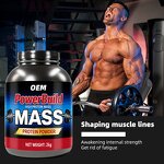 Whey Protein Powder Manufacturer - OEM/ODM High Protein Muscle Gainer for Sports Supplements