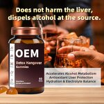 Herbal Hangover Relief Gummies Manufacturer - Custom with Milk Thistle, Vitamin C & Electrolytes