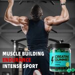 Creatine Gummies Manufacturer - Custom OEM Formula for Gym Performance Support