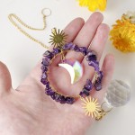 Sun Catcher Supplier - Natural Handmade Rose Quartz Chips Wind Chimes Crystal